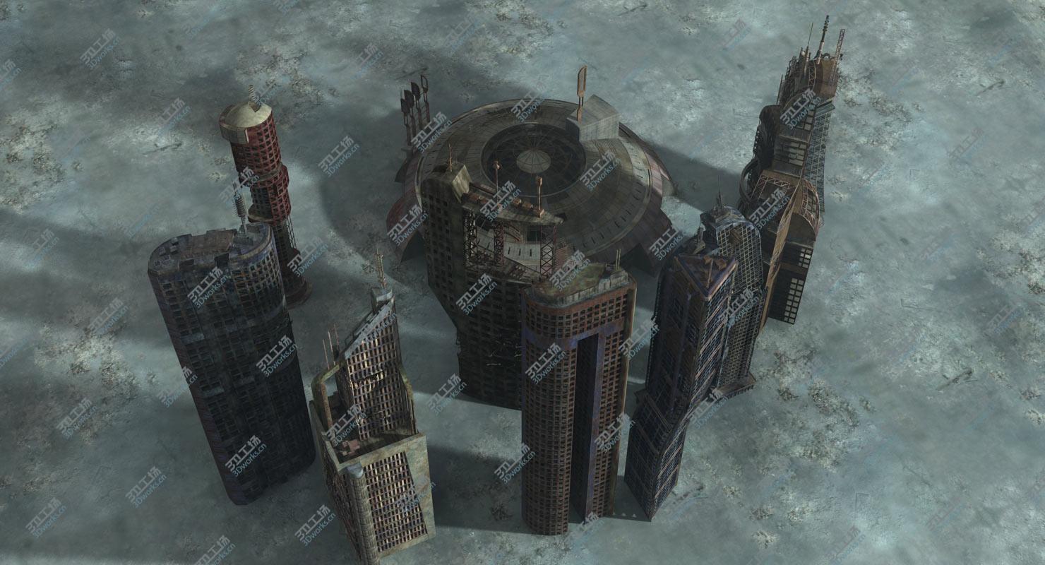 images/goods_img/2021040163/Sci fi Ruin Buildings Set/4.jpg